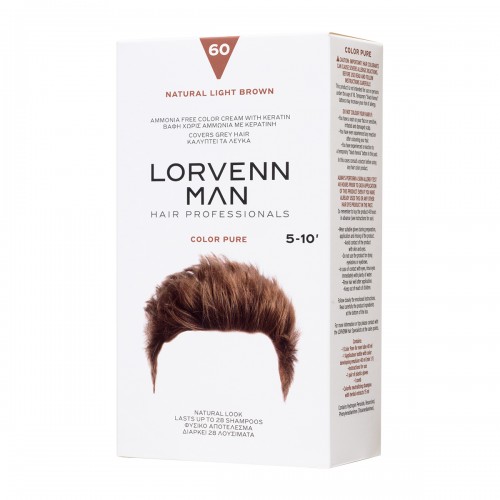 Lorvenn Color Pure Men 60 Καστανό Ανοιχτό